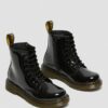 Botas con cordones de Patent Leather 1460 para niños Botas con cordones de Patent Leather 1460 para niños