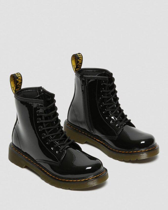 Botas con cordones de Patent Leather 1460 para niños Botas con cordones de Patent Leather 1460 para niños