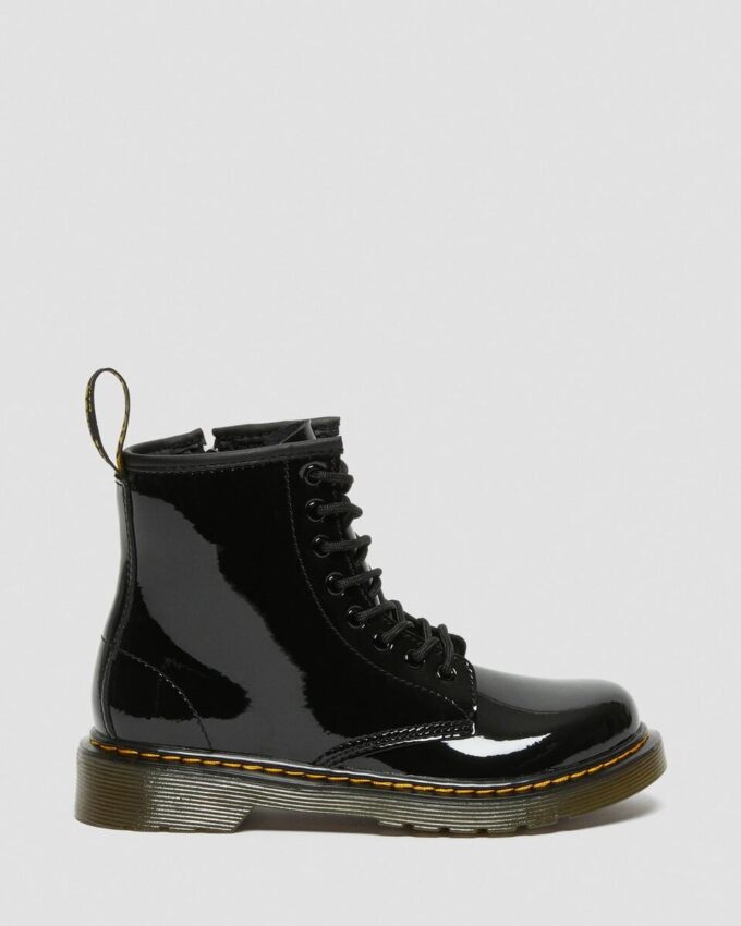 Botas con cordones de Patent Leather 1460 para niños Botas con cordones de Patent Leather 1460 para niños