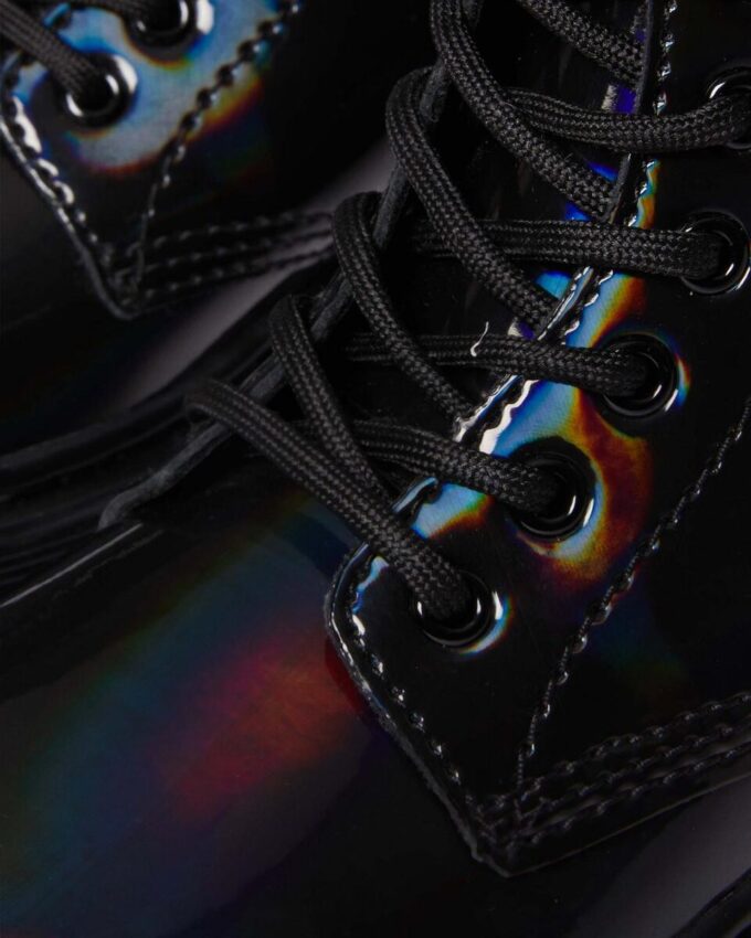 Botas con cordones de Patent Leather JUNIOR 1460 RAINBOW Botas con cordones de Patent Leather JUNIOR 1460 RAINBOW