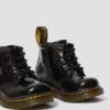 Botas con cordones de Patent Leather para bebés 1460 Botas con cordones de Patent Leather para bebés 1460