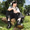 Botas con cordones de Smooth Leather 1460 Botas con cordones de Smooth Leather 1460