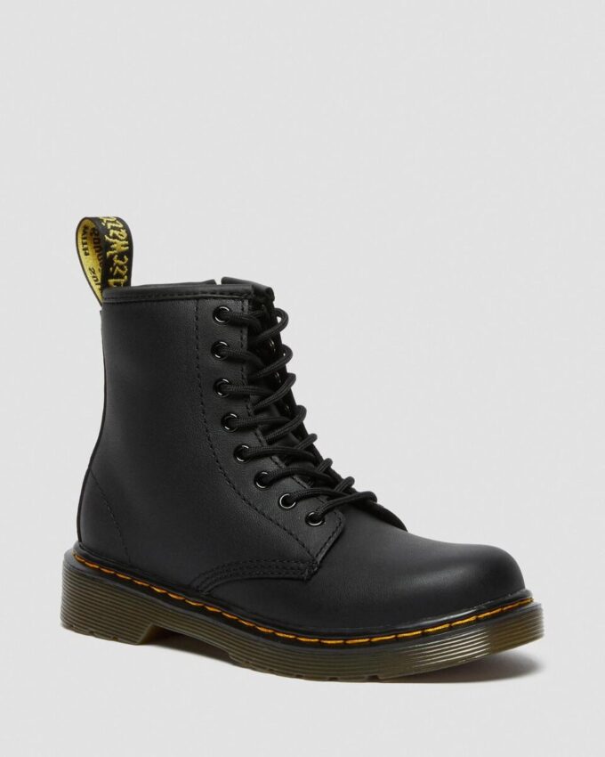 Botas con cordones Junior 1460 Softy T en piel Botas con cordones Junior 1460 Softy T en piel