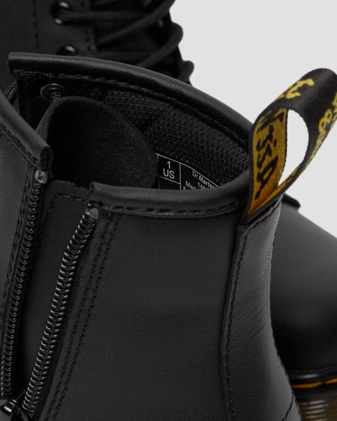 Botas con cordones Junior 1460 Softy T en piel Botas con cordones Junior 1460 Softy T en piel