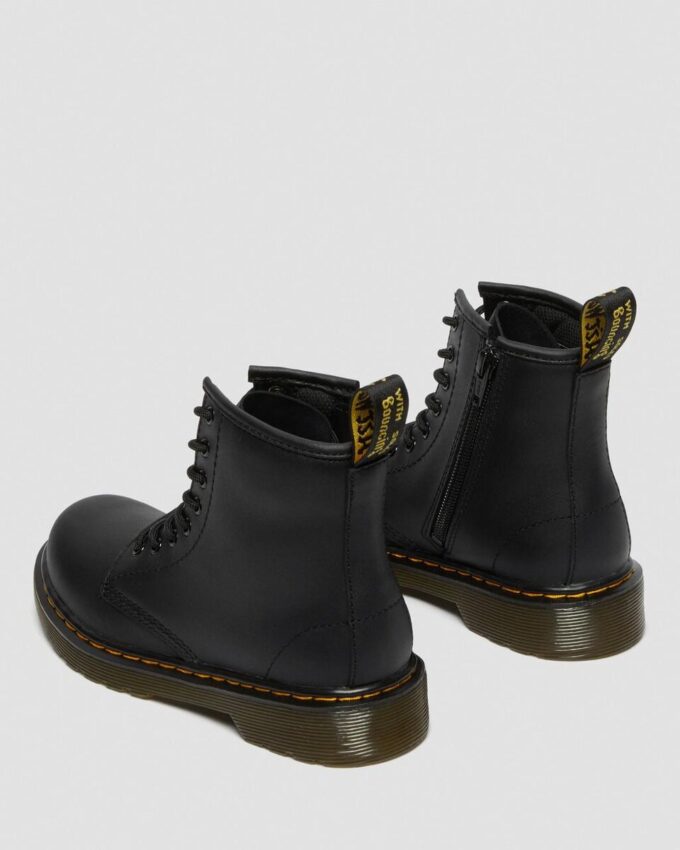 Botas con cordones Junior 1460 Softy T en piel Botas con cordones Junior 1460 Softy T en piel