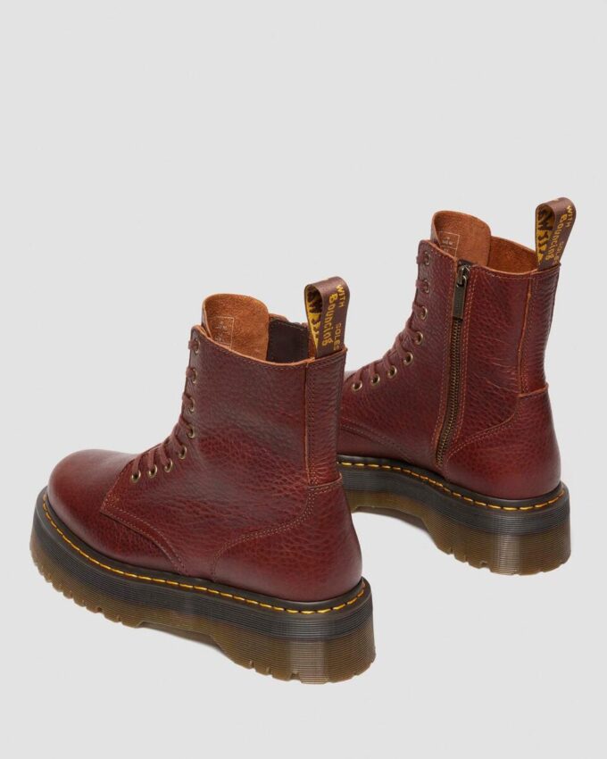 Botas con plataforma de cuero Ambassador Leather de Jadon Botas con plataforma de cuero Ambassador Leather de Jadon
