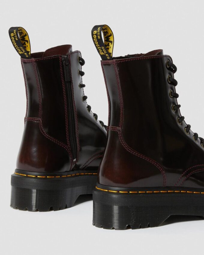Botas con plataforma de cuero Jadon Arcadia Leather Botas con plataforma de cuero Jadon Arcadia Leather