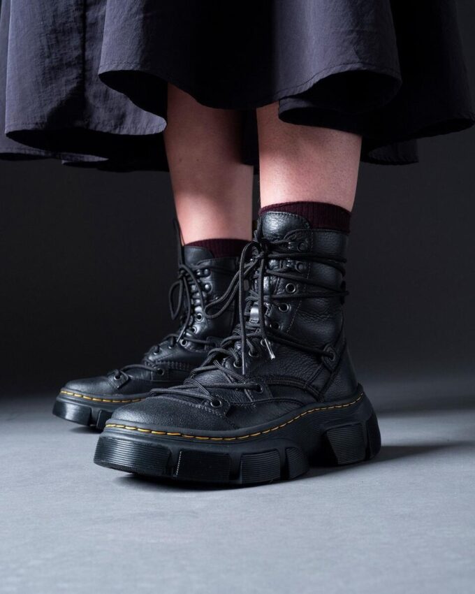 Botas de cuero DMXL de 8 ojales Botas de cuero DMXL de 8 ojales