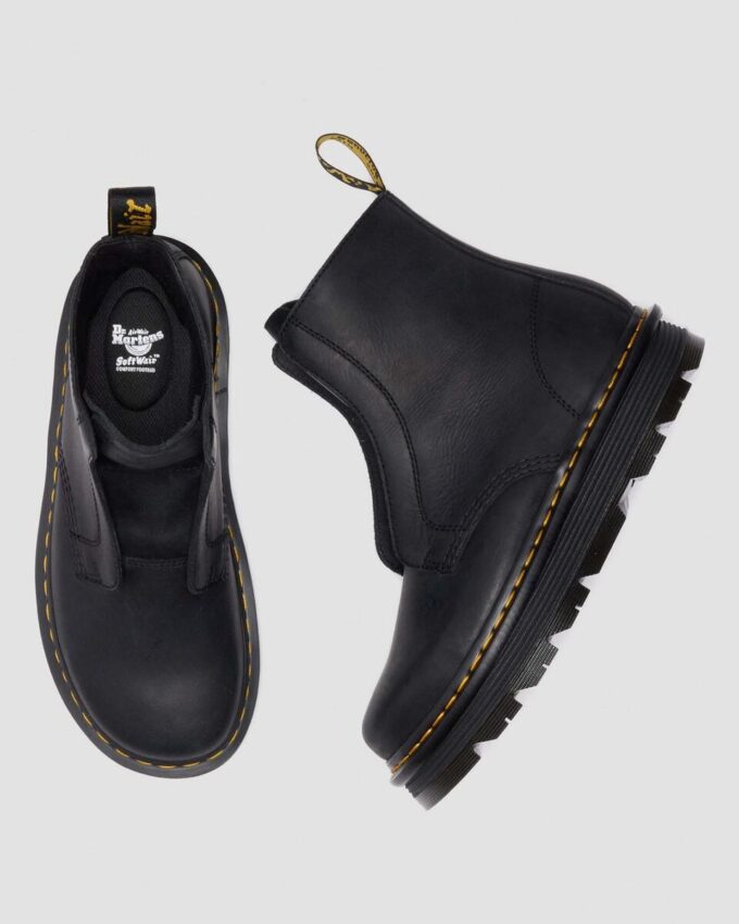 Botas de cuero sin cordones Zebzag Botas de cuero sin cordones Zebzag