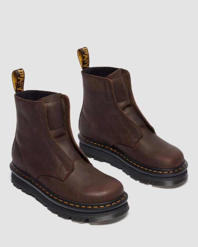 Botas de cuero sin cordones Zebzag Botas de cuero sin cordones Zebzag
