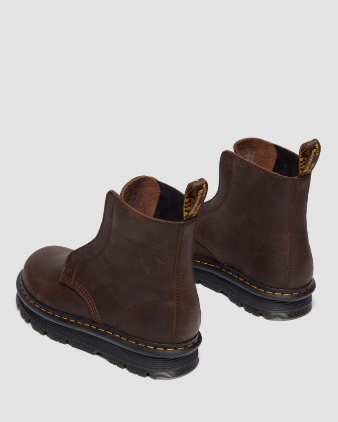 Botas de cuero sin cordones Zebzag Botas de cuero sin cordones Zebzag