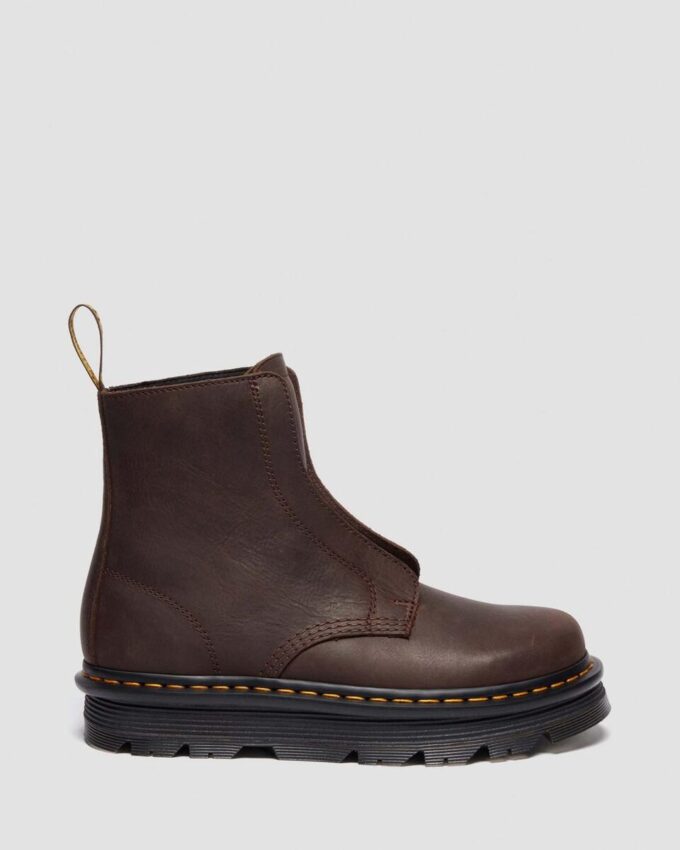 Botas de cuero sin cordones Zebzag Botas de cuero sin cordones Zebzag