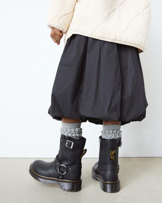 Botas de motero de piel para niños Genaya Junior Botas de motero de piel para niños Genaya Junior