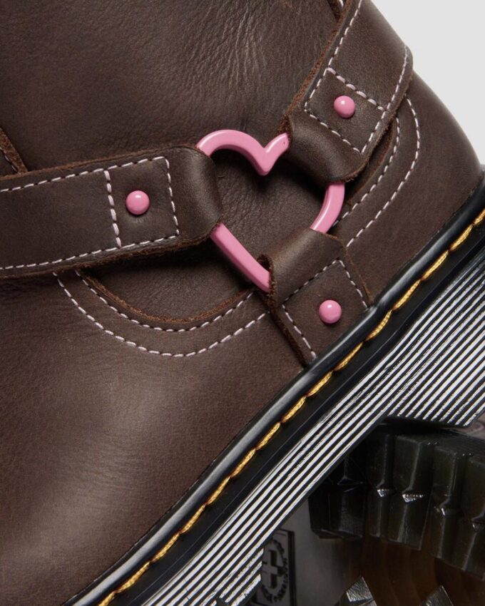 Botas de motero de piel para niños Genaya Junior Botas de motero de piel para niños Genaya Junior