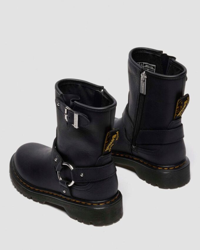 Botas de motero de piel para niños Genaya Junior Botas de motero de piel para niños Genaya Junior