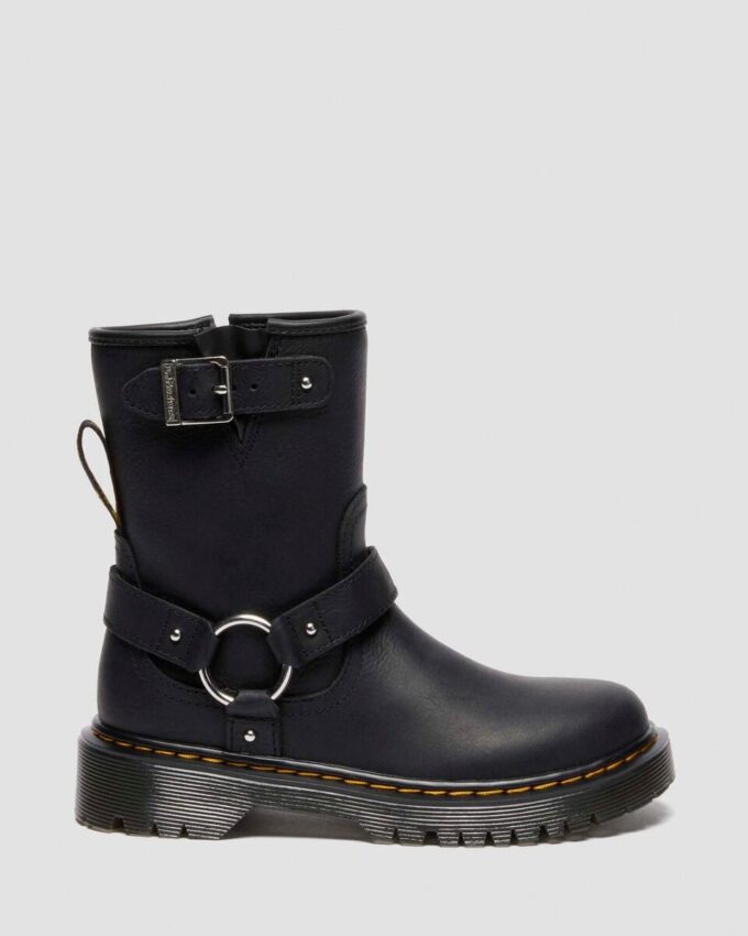 Botas de motero de piel para niños Genaya Junior Botas de motero de piel para niños Genaya Junior