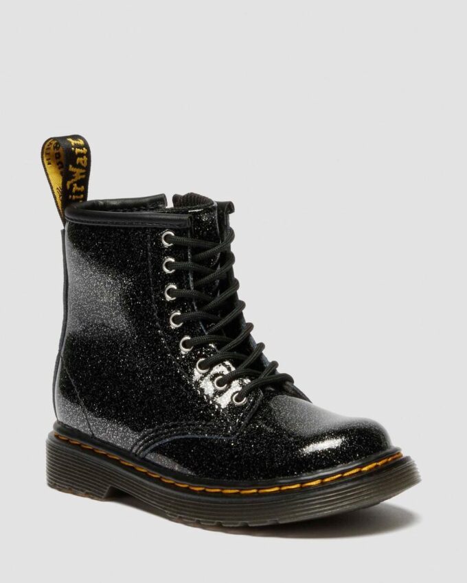 BOTAS DE PATENT LEATHER 1460 GLITTER PARA NIÑOS BOTAS DE PATENT LEATHER 1460 GLITTER PARA NIÑOS