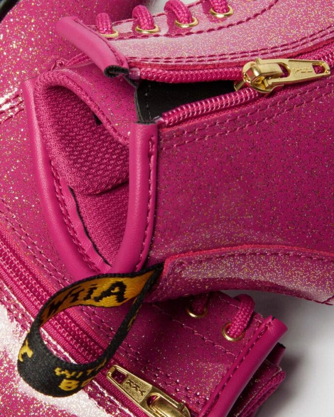 BOTAS DE PATENT LEATHER 1460 GLITTER PARA NIÑOS BOTAS DE PATENT LEATHER 1460 GLITTER PARA NIÑOS