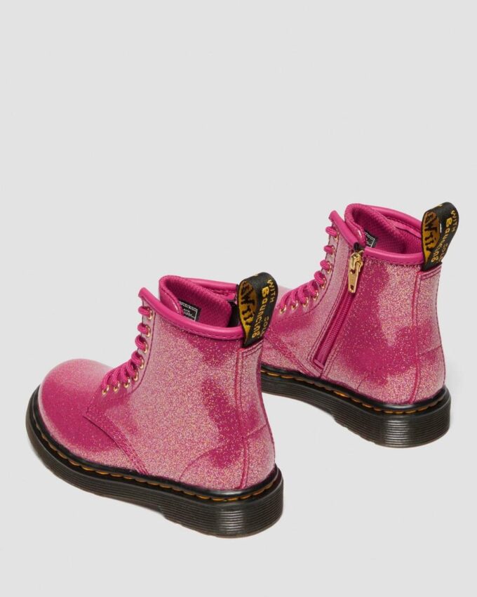 BOTAS DE PATENT LEATHER 1460 GLITTER PARA NIÑOS BOTAS DE PATENT LEATHER 1460 GLITTER PARA NIÑOS