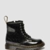 BOTAS DE PATENT LEATHER 1460 GLITTER PARA NIÑOS BOTAS DE PATENT LEATHER 1460 GLITTER PARA NIÑOS