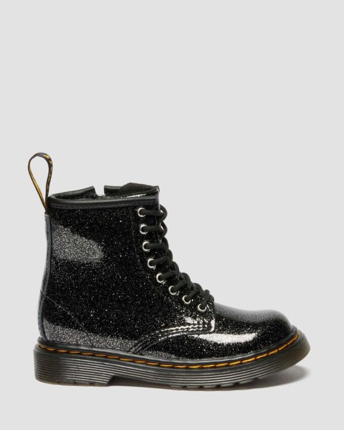 BOTAS DE PATENT LEATHER 1460 GLITTER PARA NIÑOS BOTAS DE PATENT LEATHER 1460 GLITTER PARA NIÑOS
