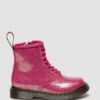 BOTAS DE PATENT LEATHER 1460 GLITTER PARA NIÑOS BOTAS DE PATENT LEATHER 1460 GLITTER PARA NIÑOS