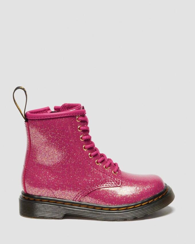 BOTAS DE PATENT LEATHER 1460 GLITTER PARA NIÑOS BOTAS DE PATENT LEATHER 1460 GLITTER PARA NIÑOS
