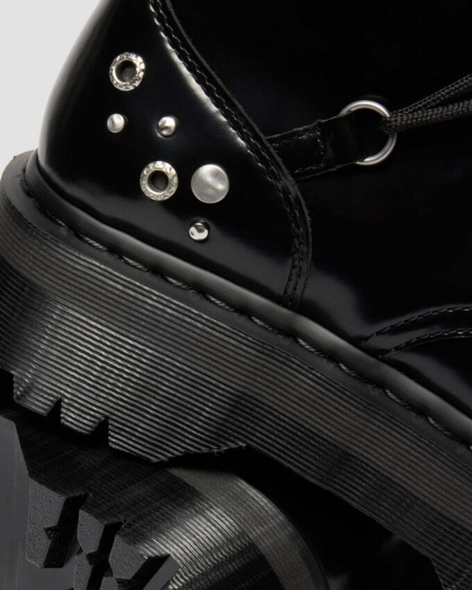 Botas de plataforma con tachuelas Jadon Hi en piel Buttero Botas de plataforma con tachuelas Jadon Hi en piel Buttero