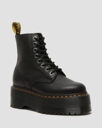 Botas de plataforma de cuero 1460 Max