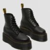 Botas de plataforma de cuero 1460 Max Botas de plataforma de cuero 1460 Max