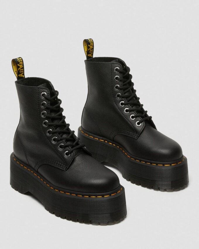 Botas de plataforma de cuero 1460 Max Botas de plataforma de cuero 1460 Max