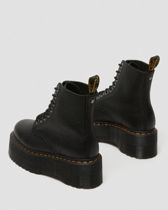 Botas de plataforma de cuero 1460 Max Botas de plataforma de cuero 1460 Max
