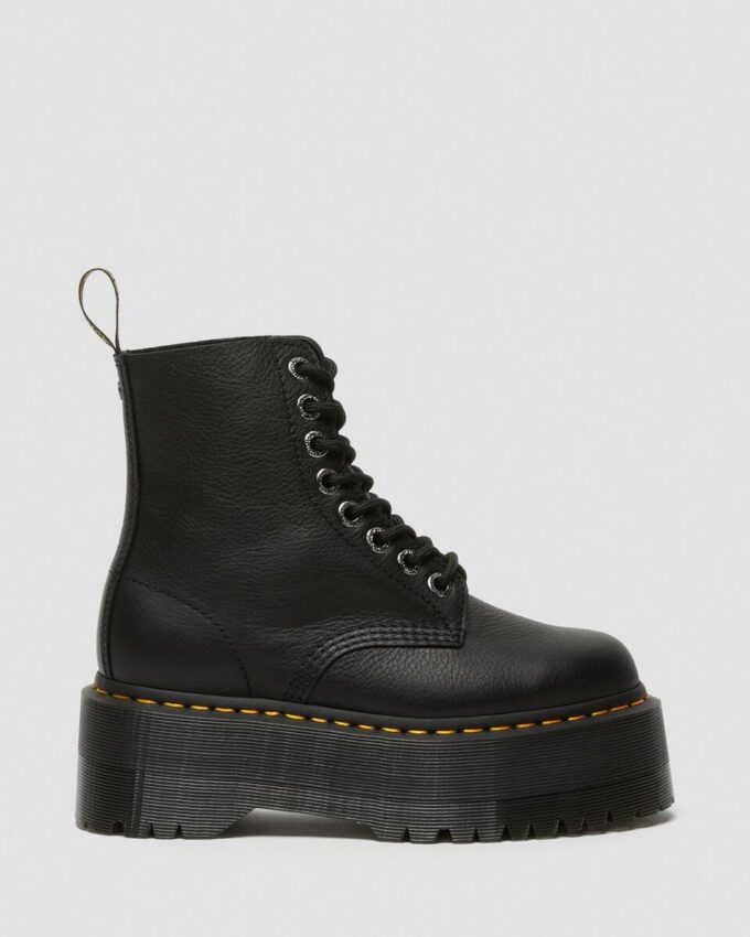 Botas de plataforma de cuero 1460 Max Botas de plataforma de cuero 1460 Max