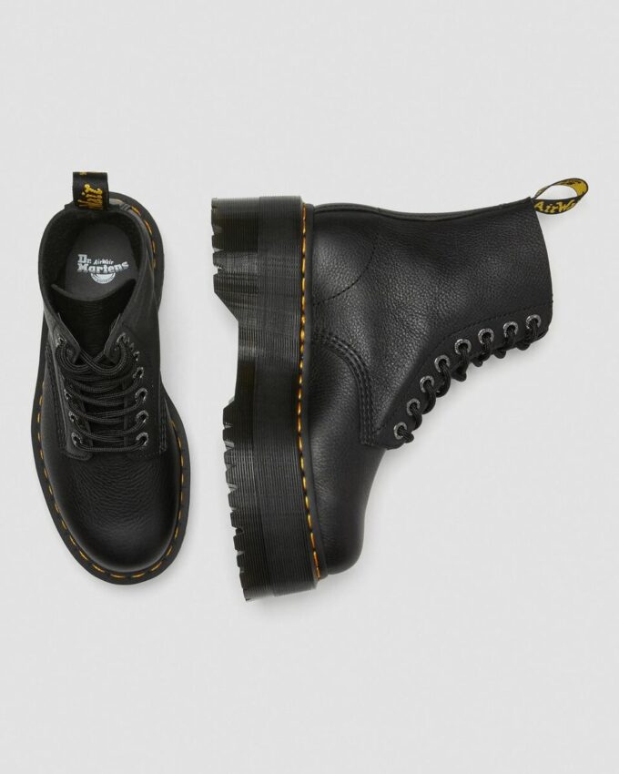 Botas de plataforma de cuero 1460 Max Botas de plataforma de cuero 1460 Max
