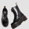 Botas de plataforma de cuero Jetta Hi Max Botas de plataforma de cuero Jetta Hi Max