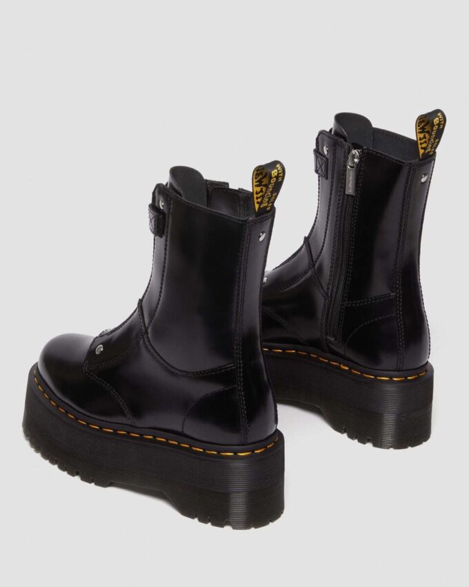 Botas de plataforma de cuero Jetta Hi Max Botas de plataforma de cuero Jetta Hi Max