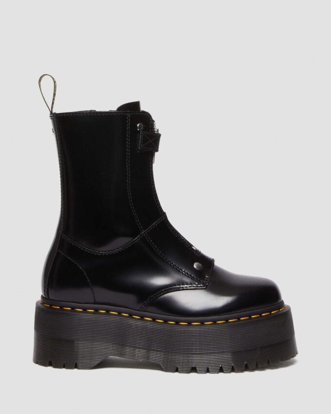 Botas de plataforma de cuero Jetta Hi Max Botas de plataforma de cuero Jetta Hi Max