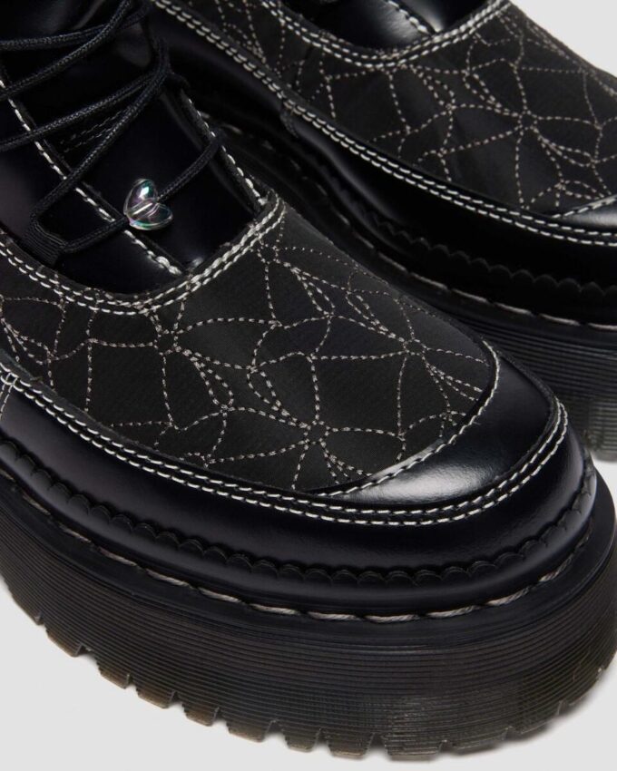 Botas de plataforma de cuero XTRM FRILL Botas de plataforma de cuero XTRM FRILL