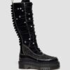 Botas de plataforma de cuero XTRM FRILL Botas de plataforma de cuero XTRM FRILL