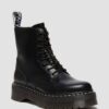 Botas de plataforma de Smooth Leather con costuras blancas Jadon Botas de plataforma de Smooth Leather con costuras blancas Jadon