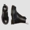Botas de plataforma de Smooth Leather con costuras blancas Jadon Botas de plataforma de Smooth Leather con costuras blancas Jadon