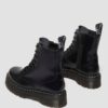 Botas de plataforma de Smooth Leather con costuras blancas Jadon Botas de plataforma de Smooth Leather con costuras blancas Jadon