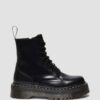 Botas de plataforma de Smooth Leather con costuras blancas Jadon Botas de plataforma de Smooth Leather con costuras blancas Jadon
