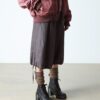 Botas de tacón acampanado con cordones de cuero Jesy Sendal Botas de tacón acampanado con cordones de cuero Jesy Sendal
