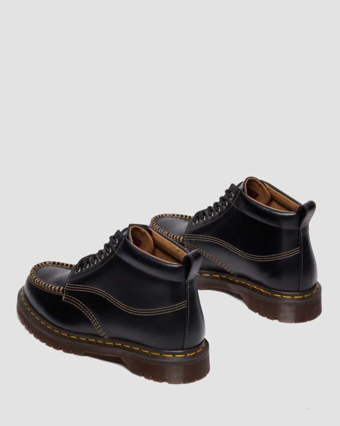 Botas de tobillo de cuero con puntera mocasín LOWELL CHUKKA