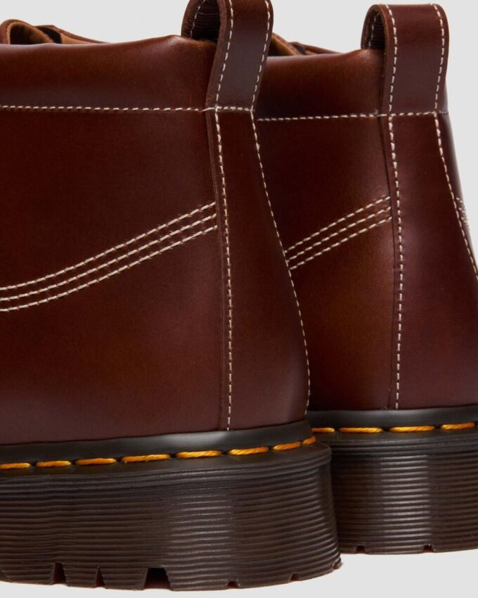 Botas de tobillo de cuero con puntera mocasín LOWELL CHUKKA