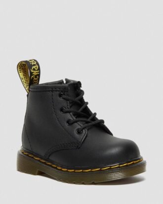 Botas infantiles 1460 Softy T de cuero con cordones