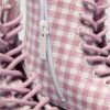 Botas Junior 1460 de cuero a cuadros