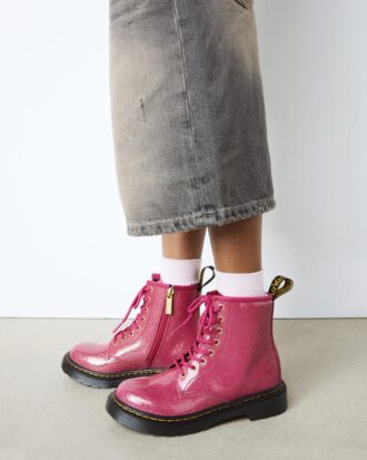BOTAS JUNIOR 1460 DE PATENT LEATHER BRILLANTE