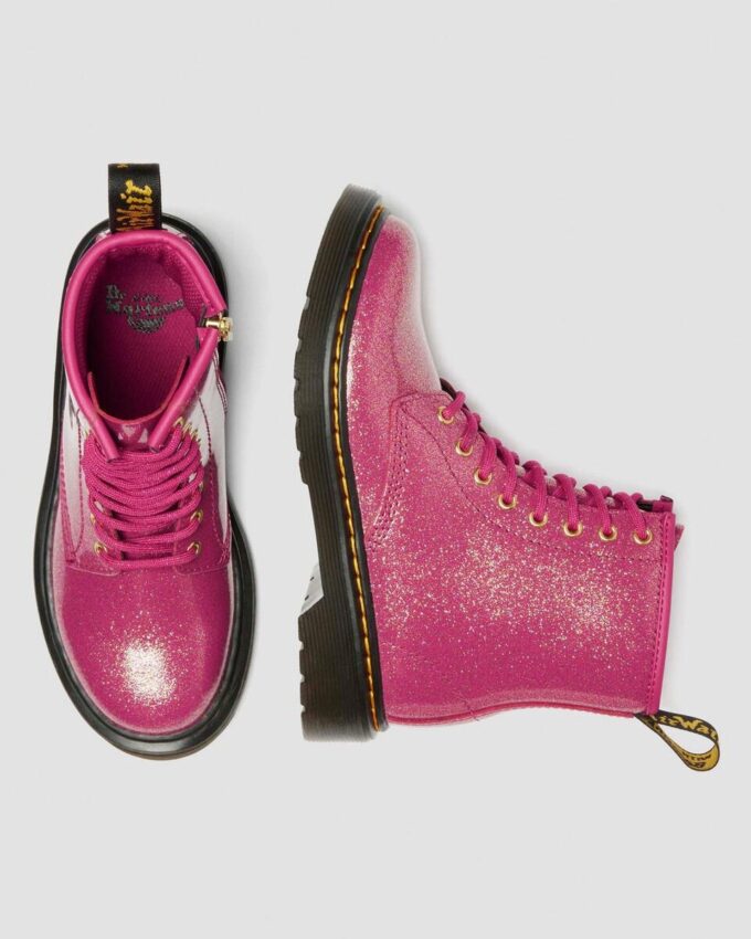 BOTAS JUNIOR 1460 DE PATENT LEATHER BRILLANTE